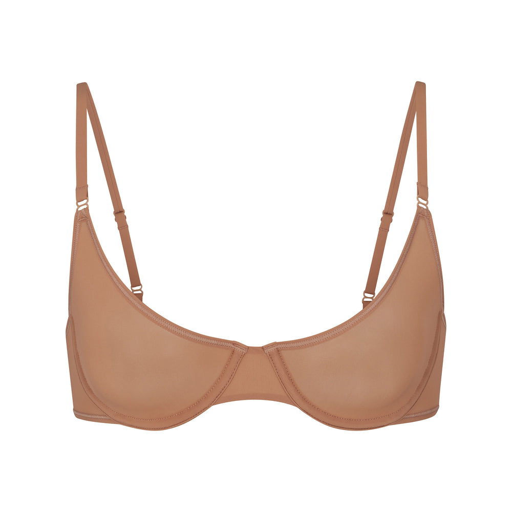 Skims JELLY SHEER UNDERWIRE Scoop Neck Bra Abrikoos | 27CZSHMAB