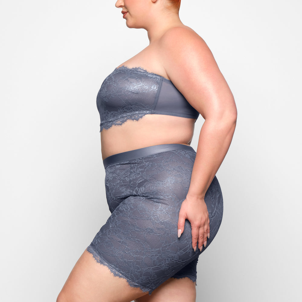 Skims LACE Bandeau Top Thunder | 02NBMEPXJ