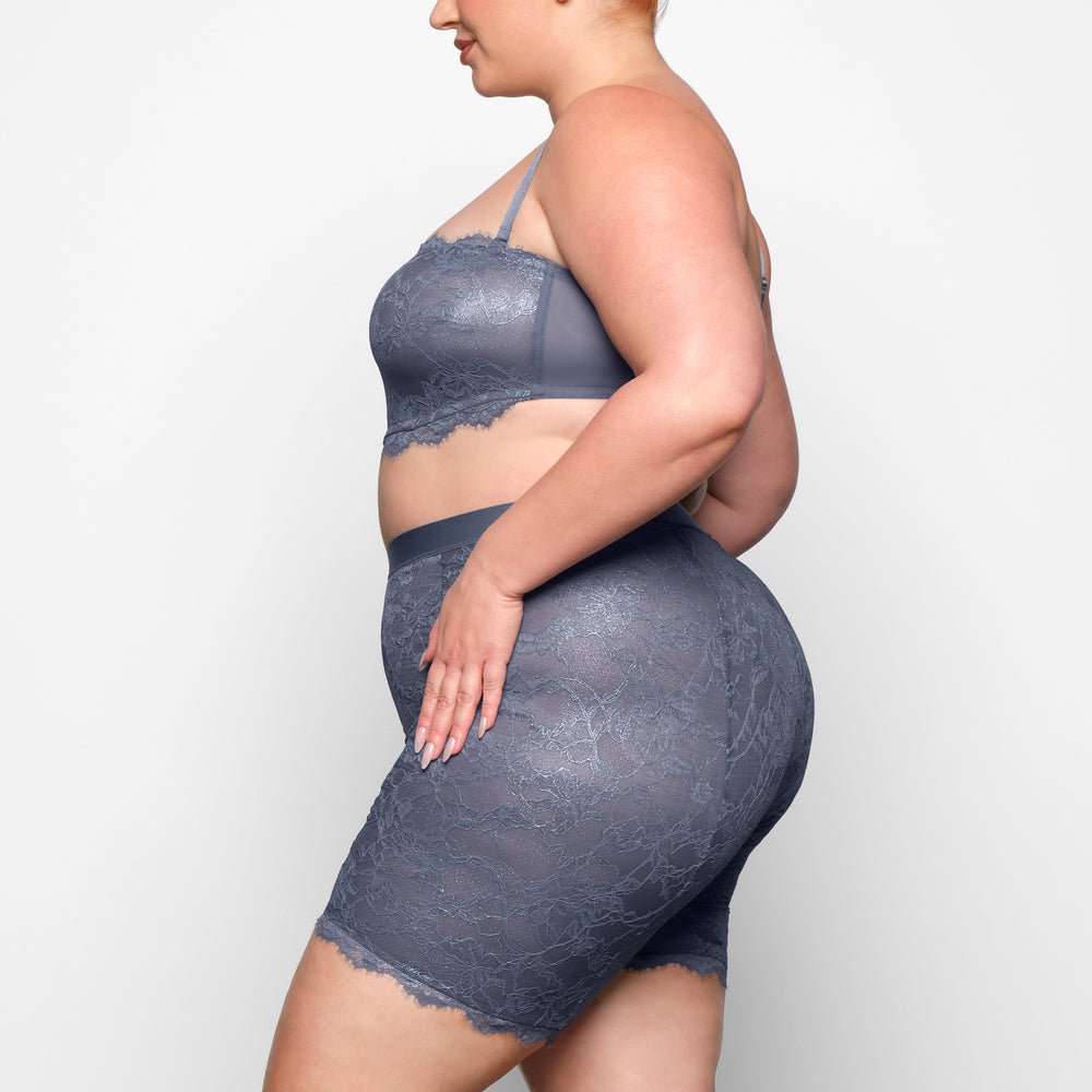 Skims LACE Bandeau Top Thunder | 02NBMEPXJ