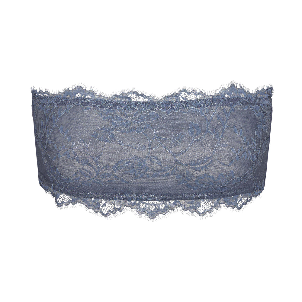 Skims LACE Bandeau Top Thunder | 02NBMEPXJ