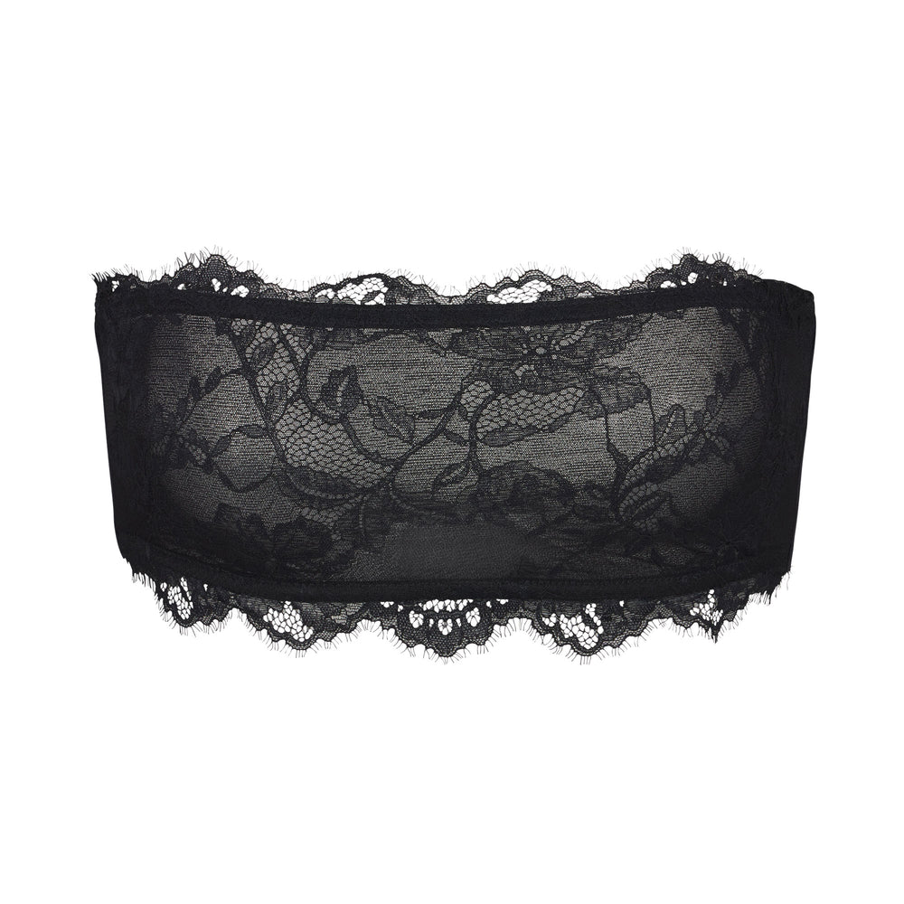 Skims LACE Bandeau Top Zwart | 84ANFCDWR