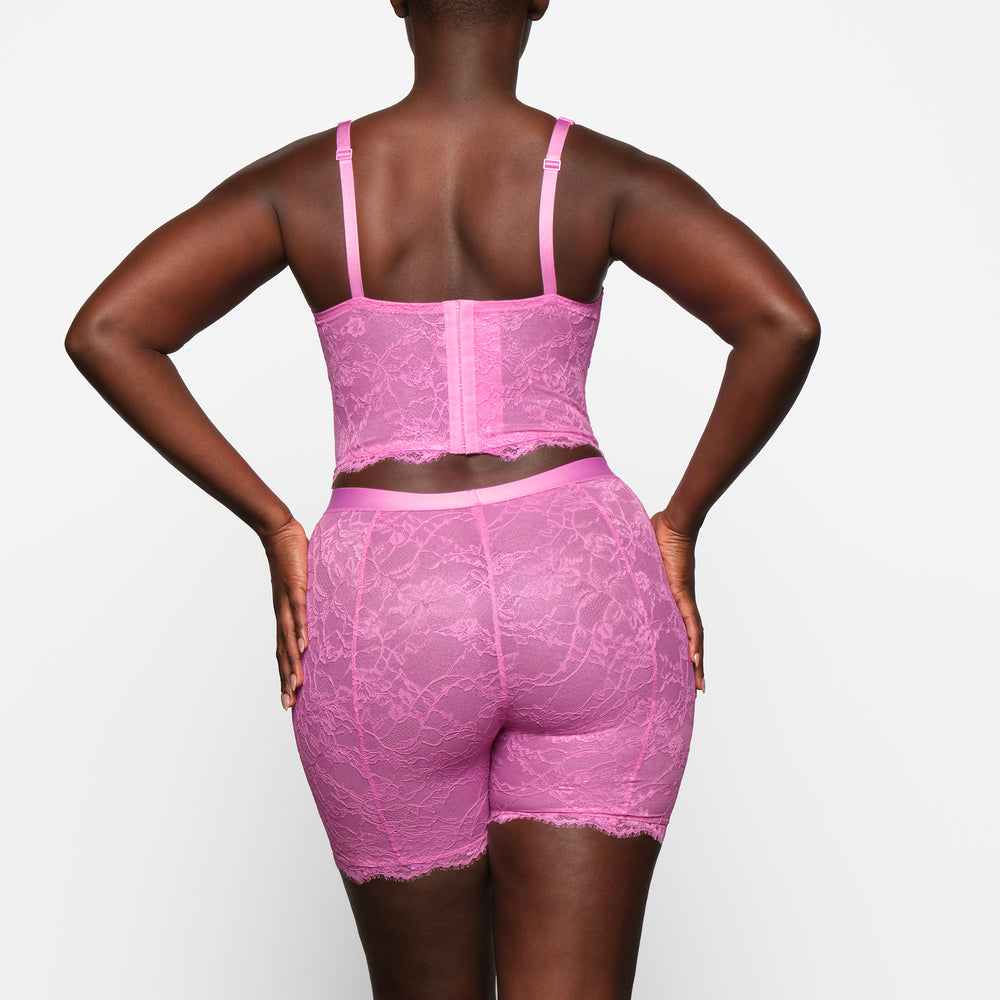 Skims LACE Bustier Roze | 47CFJLBVS