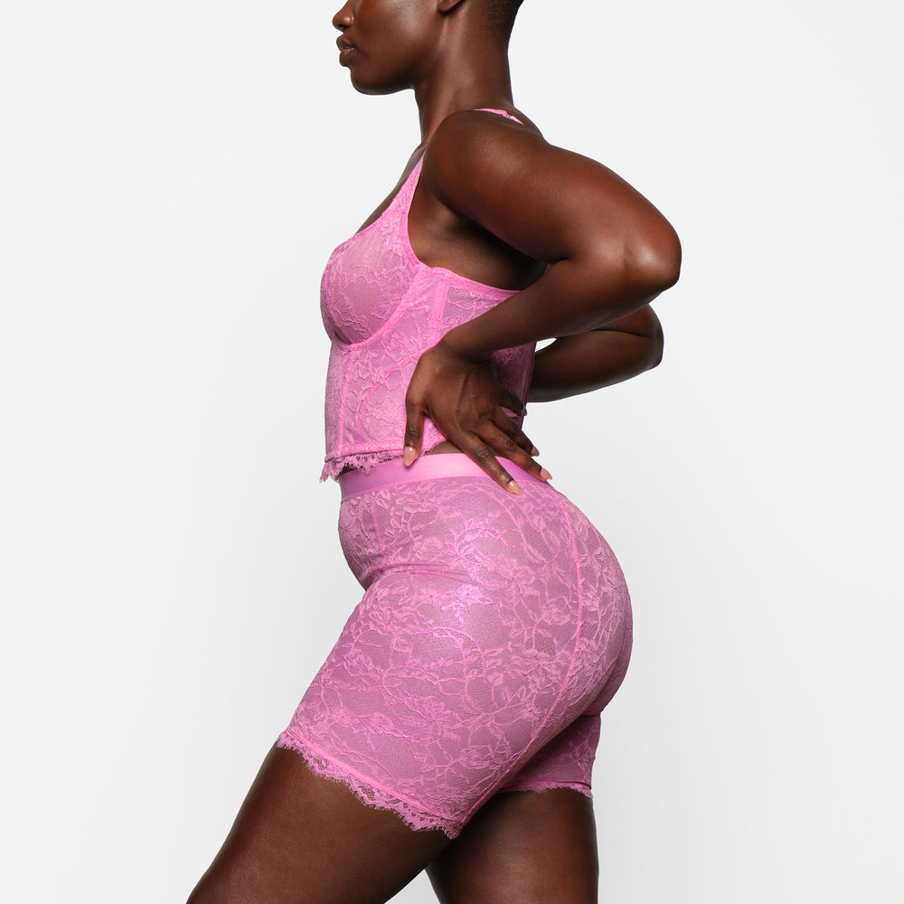 Skims LACE Korte Broek Roze | 35DIWTOUN