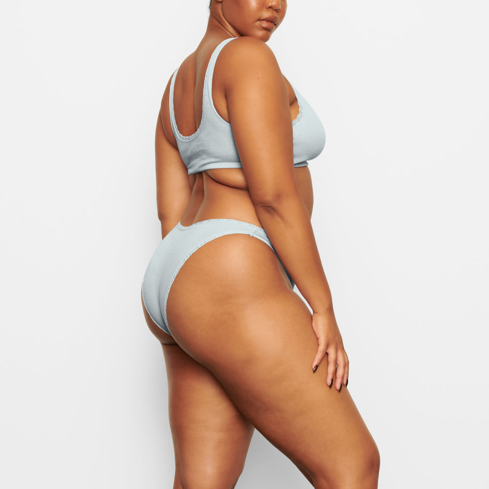Skims LACE POINTELLE CHEEKY Brief Blauw | 85BNMTORF