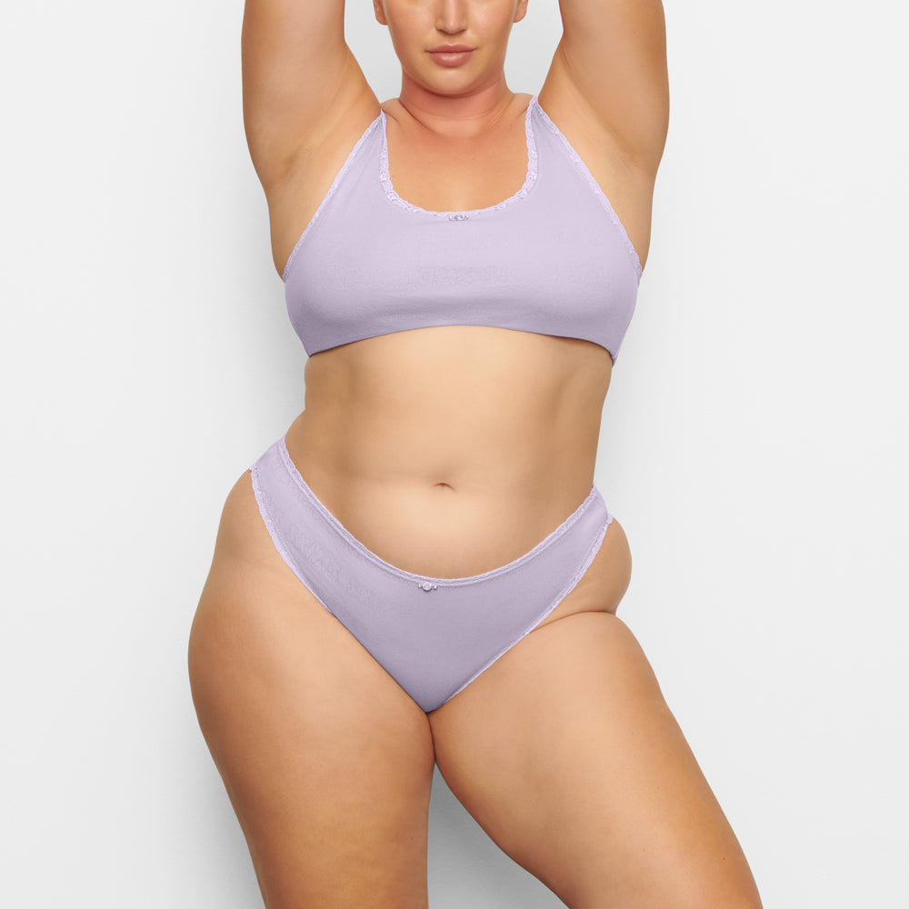 Skims LACE POINTELLE CHEEKY Brief Lavendel | 20YQEJRPS
