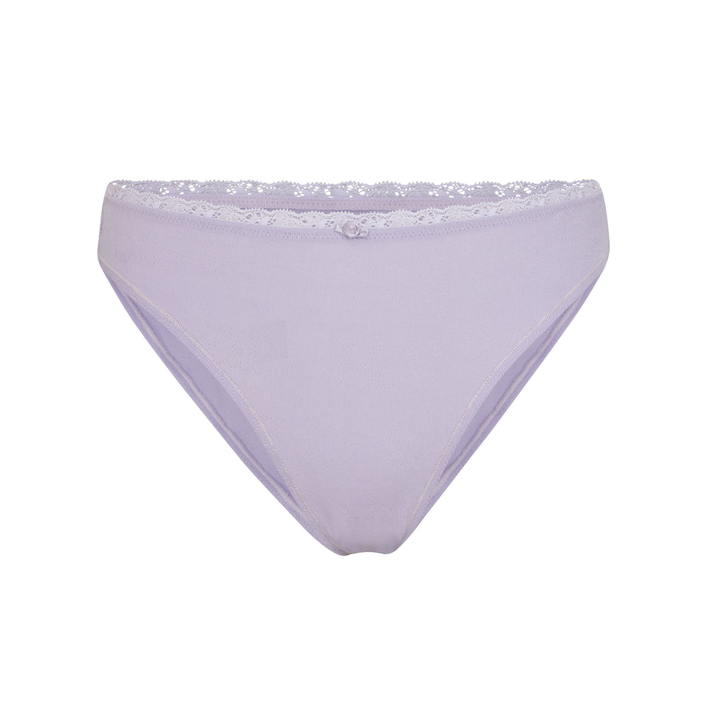 Skims LACE POINTELLE MID RISE Brief Lavendel | 94VRWCQEX