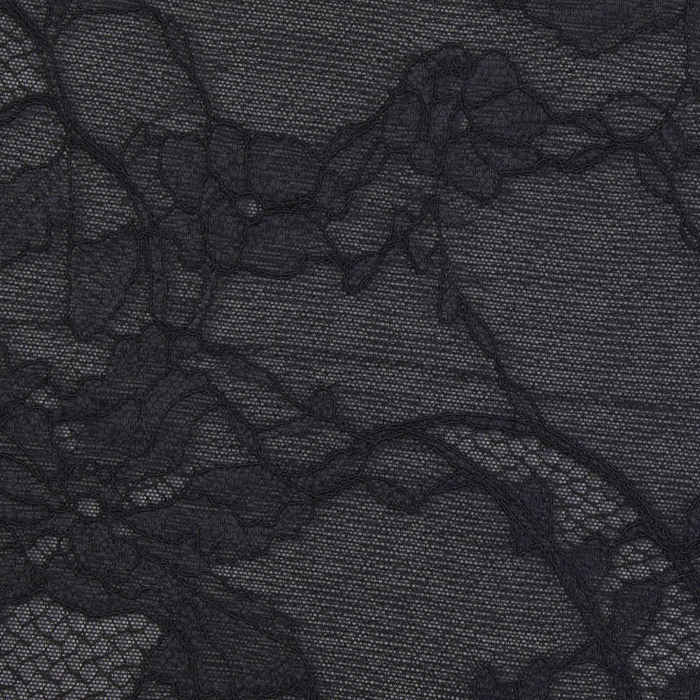 Skims LACE TURTLENECK Jurk Zwart | 31SIPFOUX