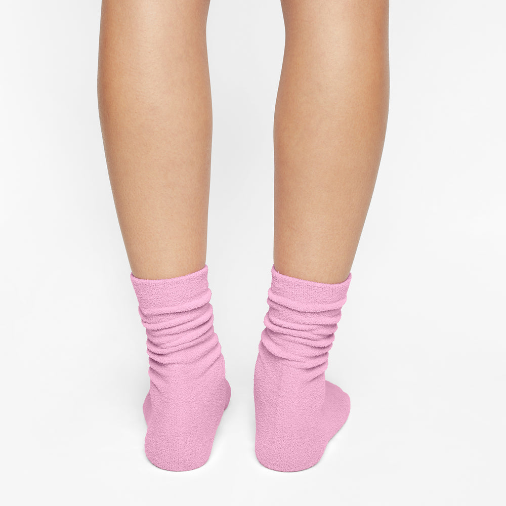 Skims LIGHT COZY KNIT Sokken Roze | 34GXODYMF