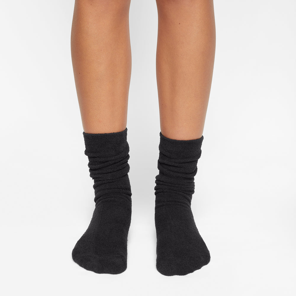 Skims LIGHT COZY KNIT Sokken Zwart | 60BSNHFGM