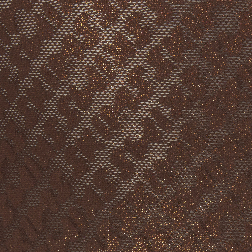 Skims LOGO MESH FOIL CAMI Jurk Chocola | 31UEVAWPF