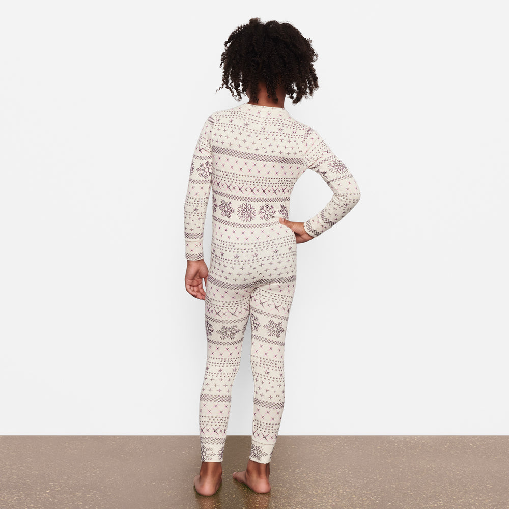 Skims LOGO POINTELLE HENLEY ONESIE Kinderen Room | 51CTBANFQ