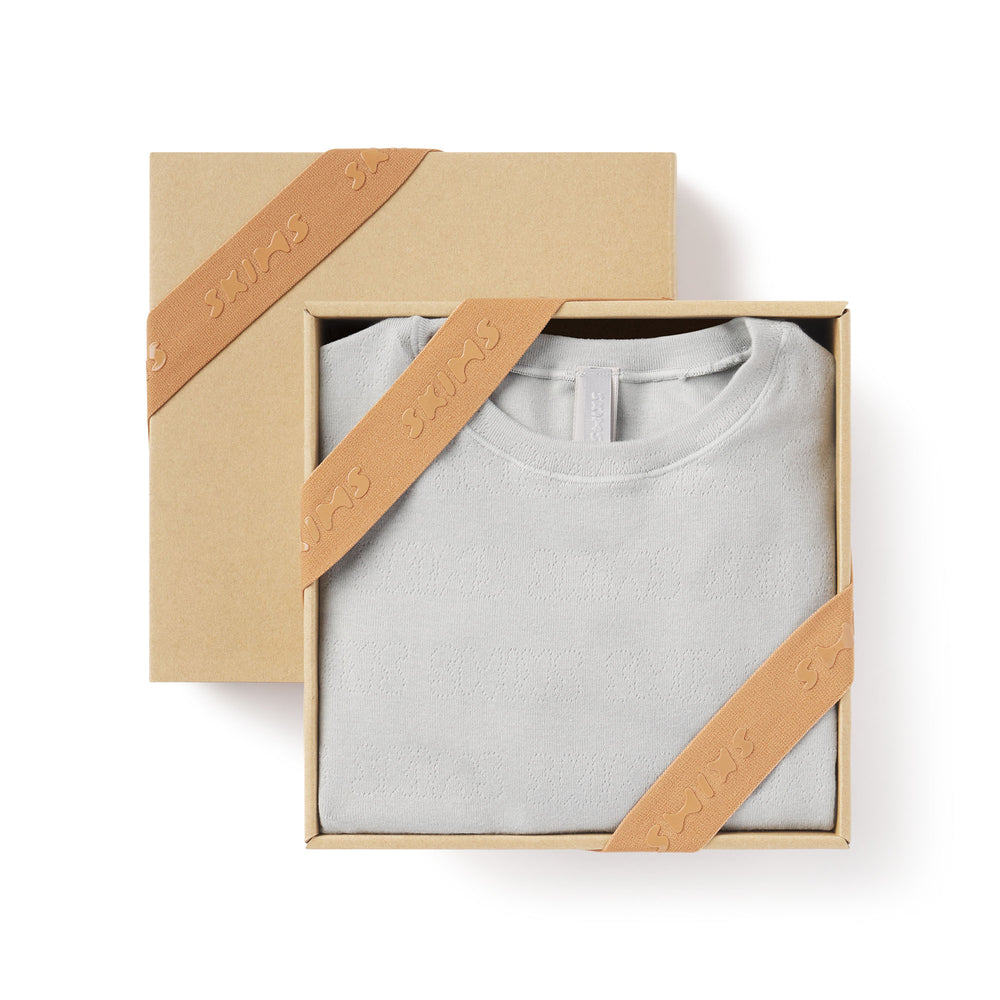 Skims LOGO POINTELLE SET Kinderen Lichtgrijs | 67NHYGSZW