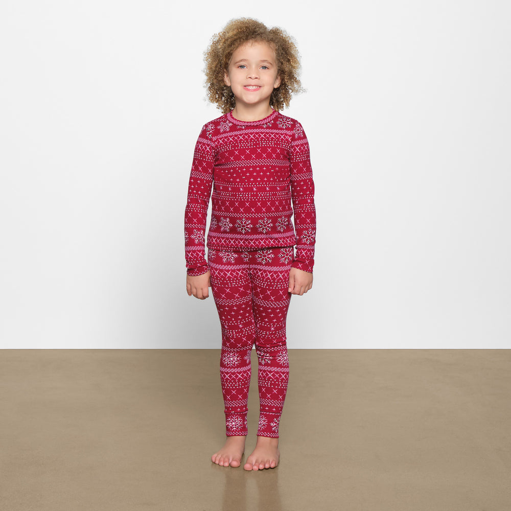 Skims LOGO POINTELLE SET Kinderen Rood | 89GMQVRBE