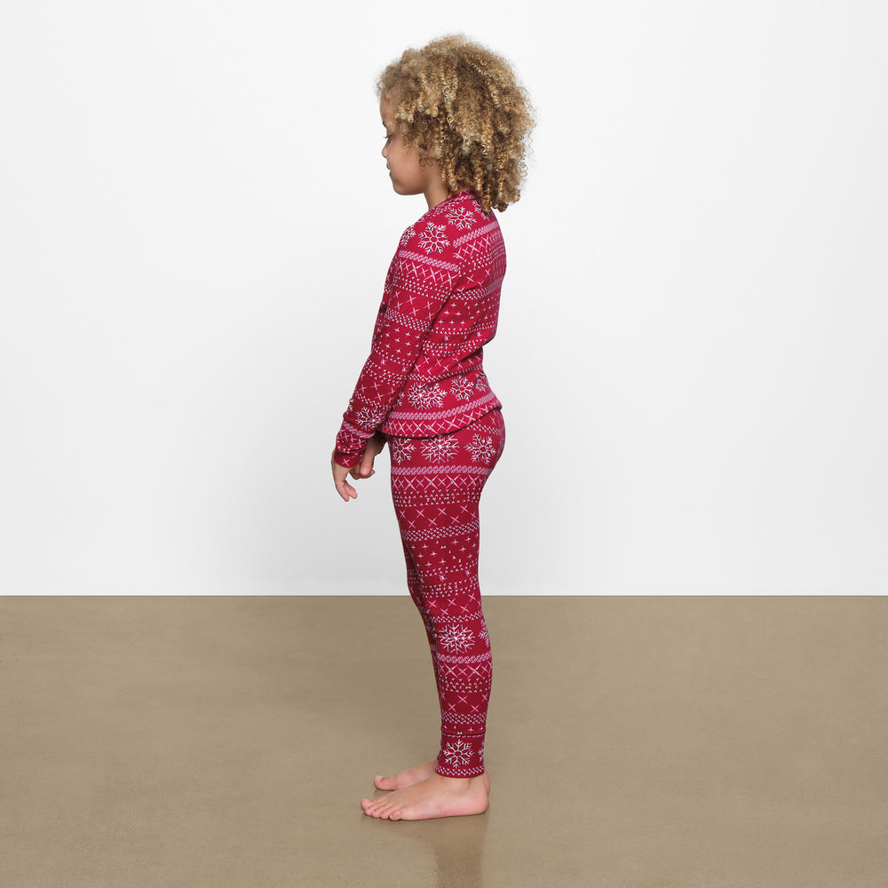 Skims LOGO POINTELLE SET Kinderen Rood | 89GMQVRBE