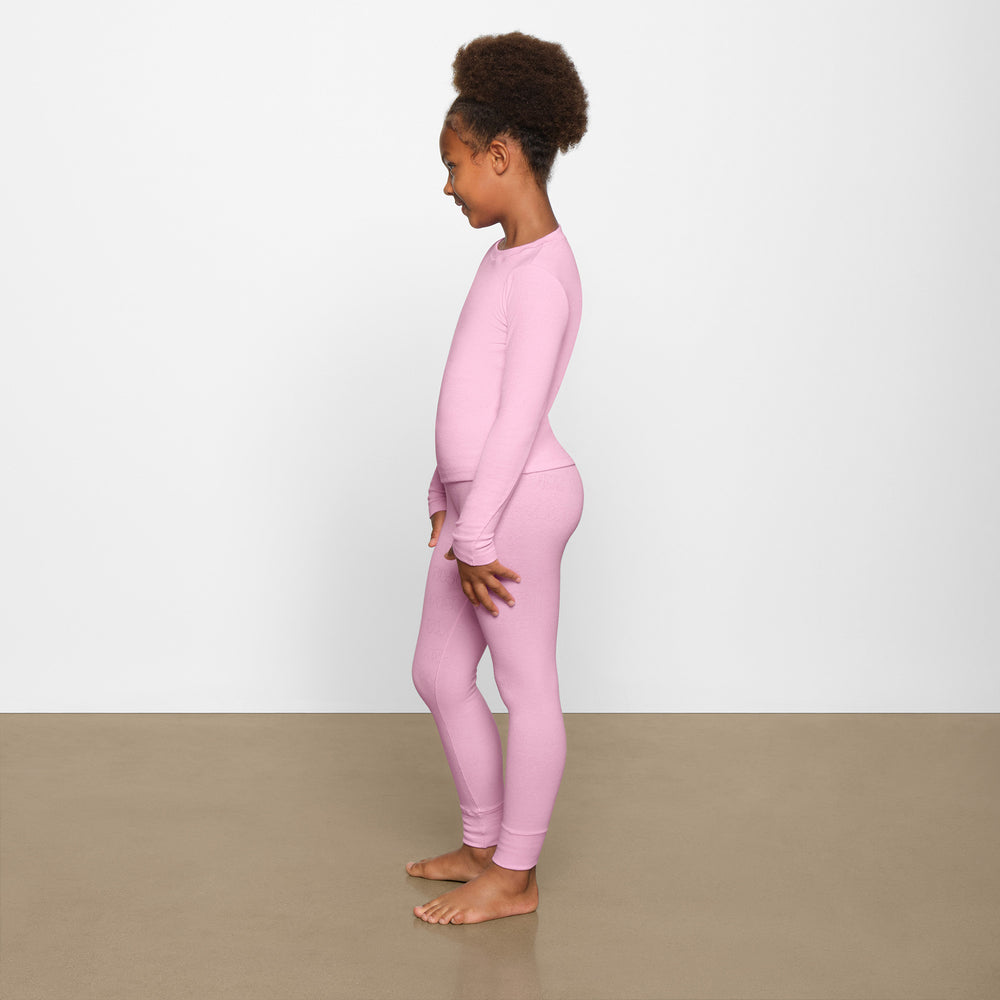 Skims LOGO POINTELLE SET Kinderen Roze | 01VGZCEAN