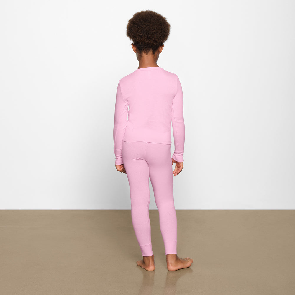 Skims LOGO POINTELLE SET Kinderen Roze | 01VGZCEAN