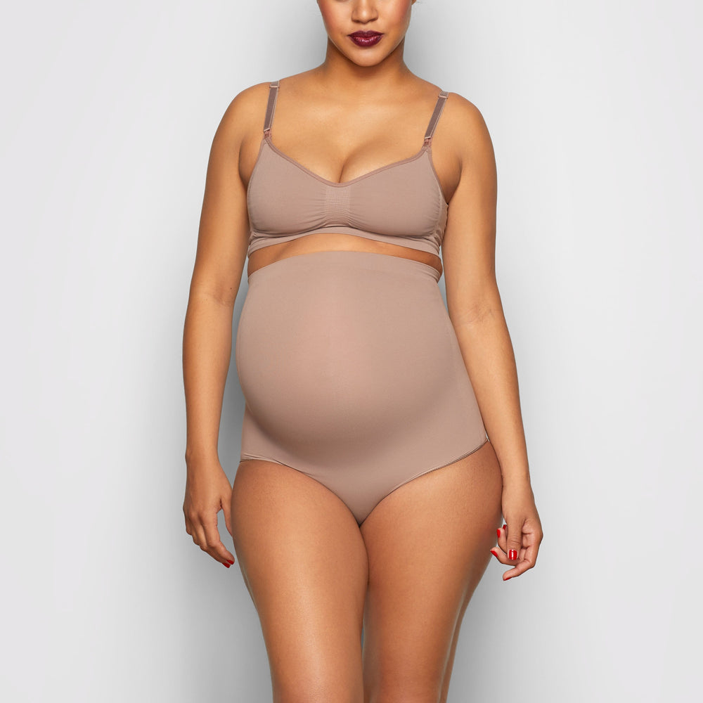 Skims MATERNITY NURSING SCULPTING BRA Maternity Shapewear Bruin | 03JMOAKHY