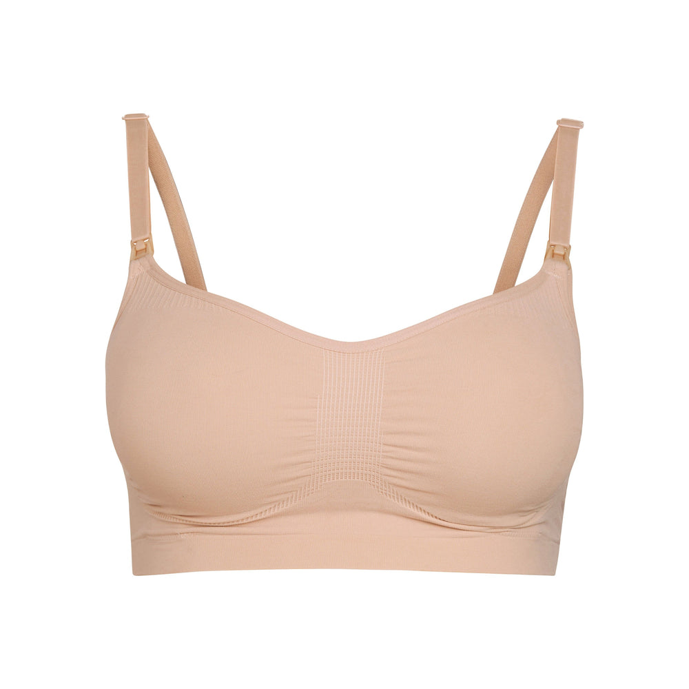 Skims MATERNITY NURSING SCULPTING BRA Maternity Shapewear Beige | 85FHNAVIO