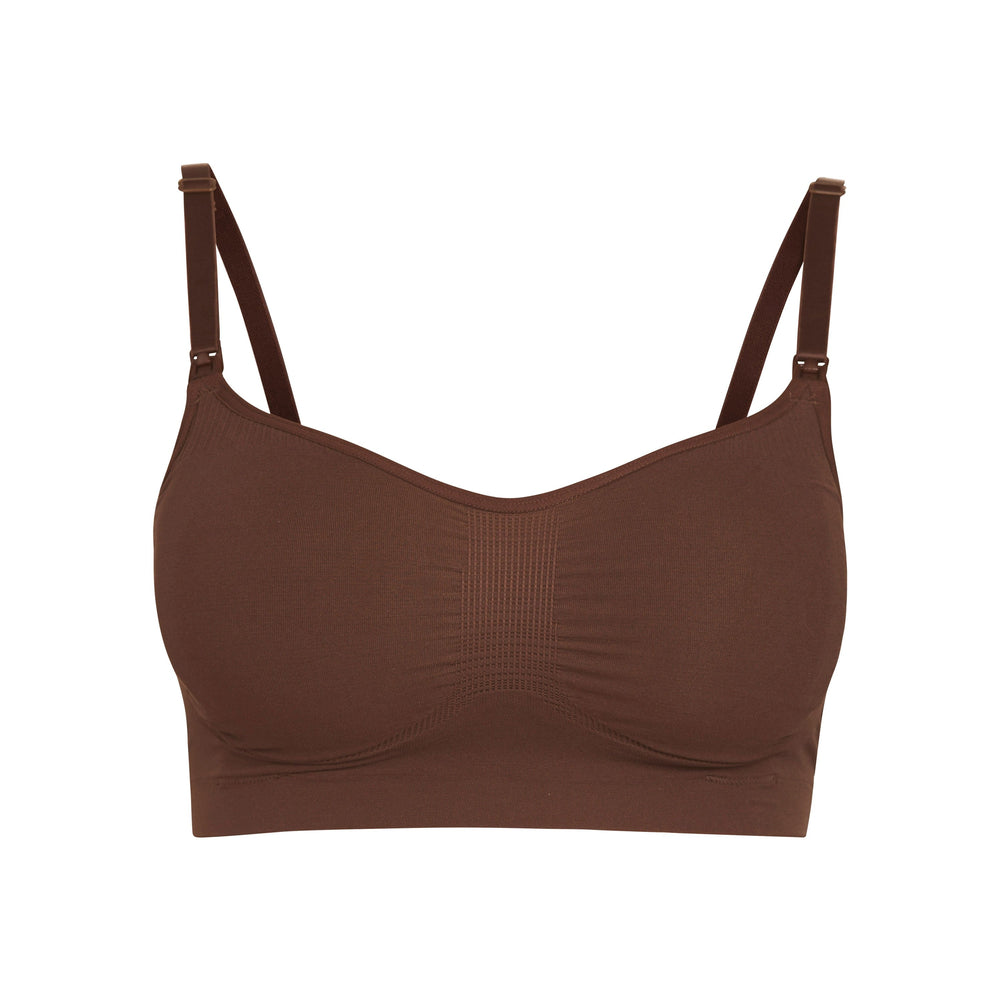 Skims MATERNITY NURSING SCULPTING BRA Maternity Shapewear Chocola | 89TLJPSHW