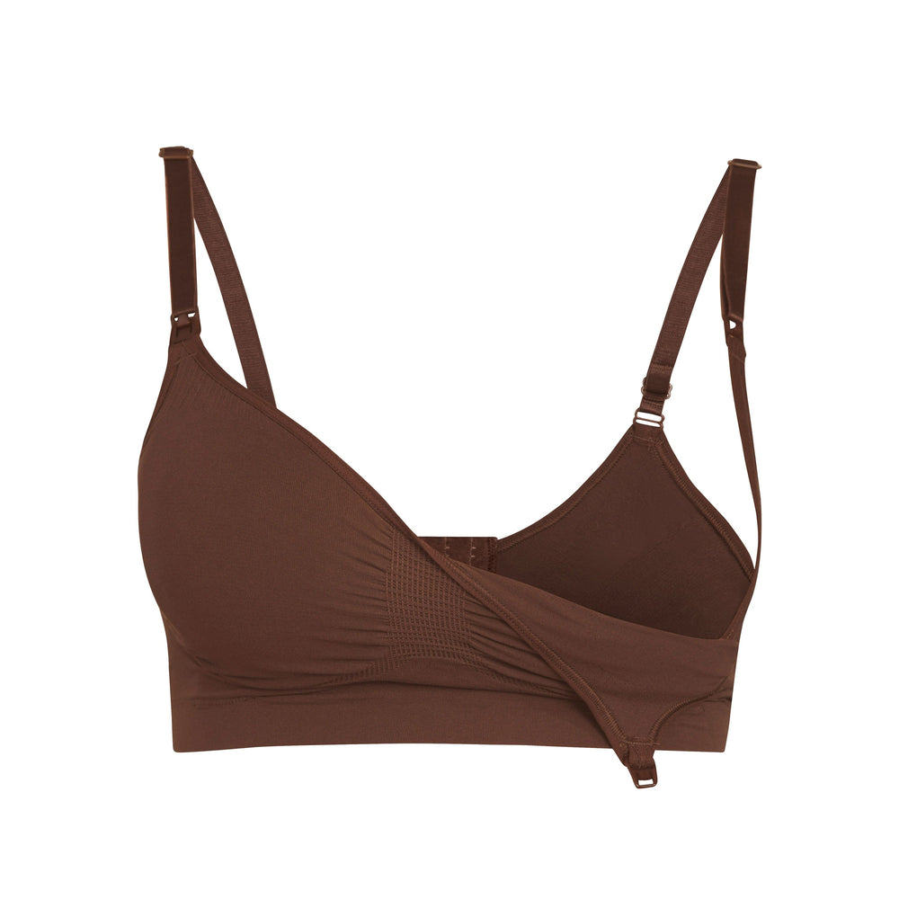 Skims MATERNITY NURSING SCULPTING BRA Maternity Shapewear Chocola | 89TLJPSHW
