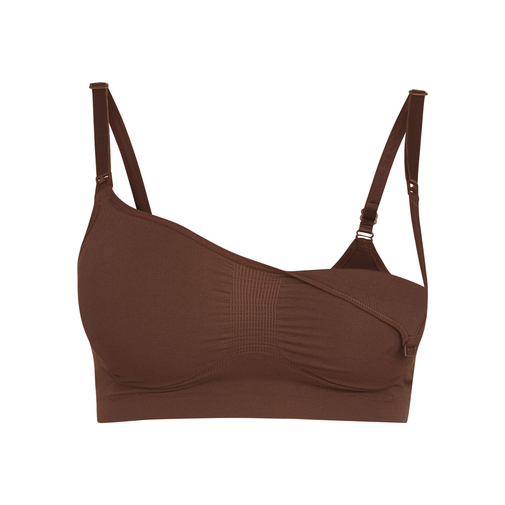 Skims MATERNITY NURSING SCULPTING BRA Maternity Shapewear Chocola | 89TLJPSHW