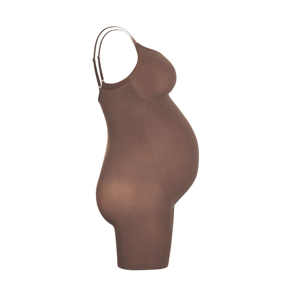 Skims MATERNITY SCULPTING BODYSUIT MID THIGH Maternity Shapewear Abrikoos | 48IWFJUHC