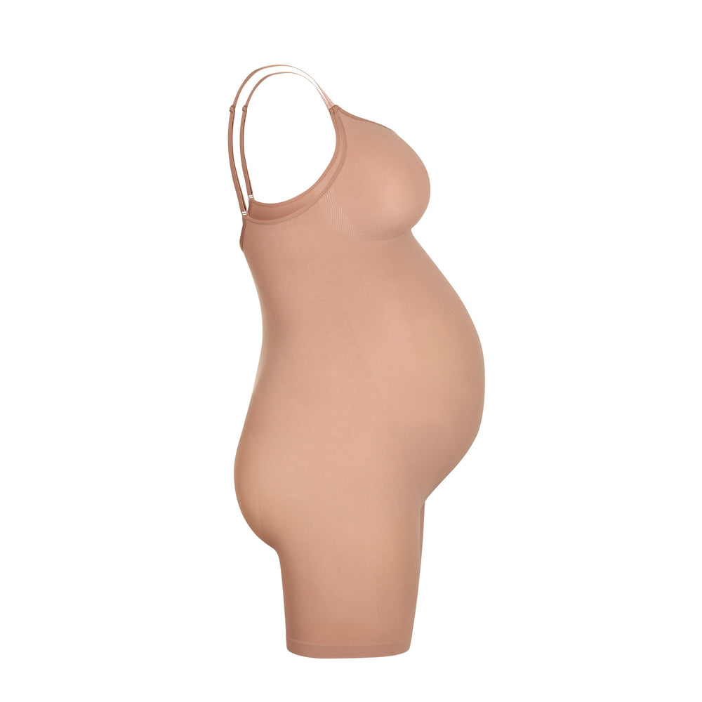 Skims MATERNITY SCULPTING BODYSUIT MID THIGH Maternity Shapewear Abrikoos | 69DGVFQRM