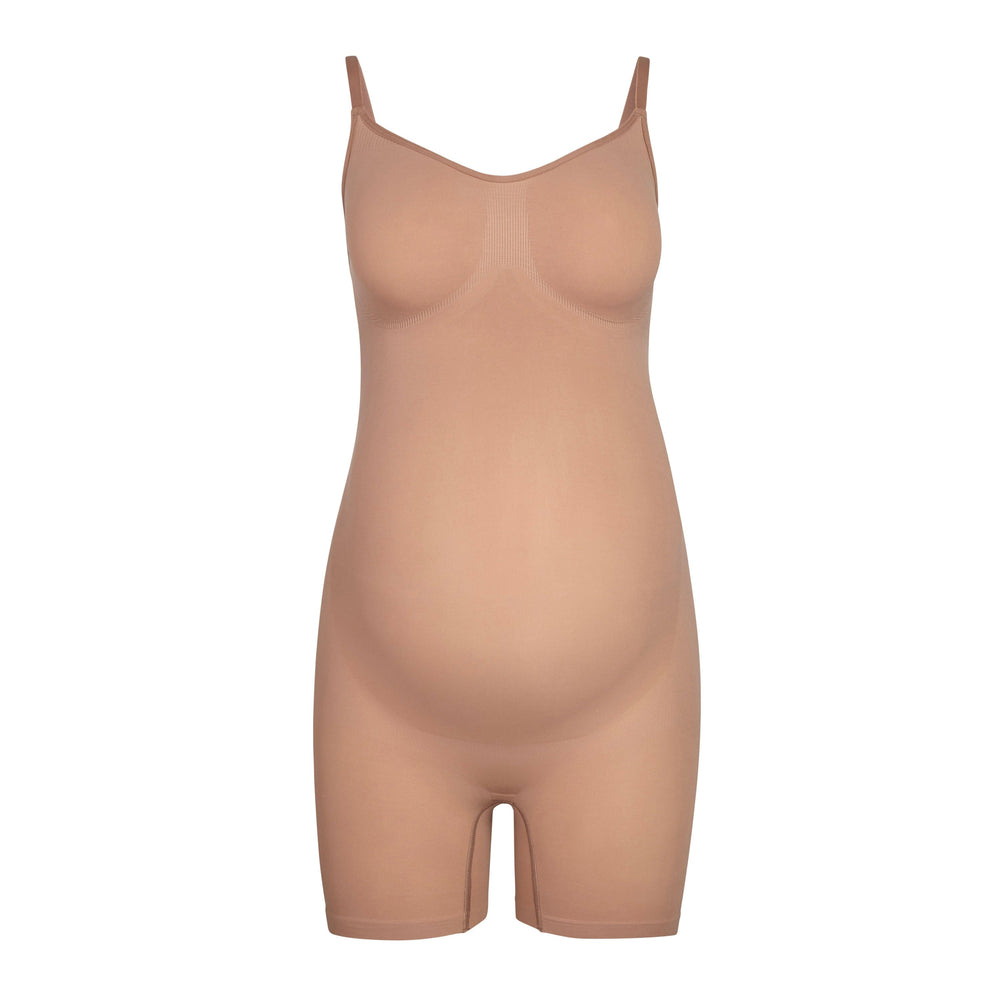 Skims MATERNITY SCULPTING BODYSUIT MID THIGH Maternity Shapewear Abrikoos | 69DGVFQRM