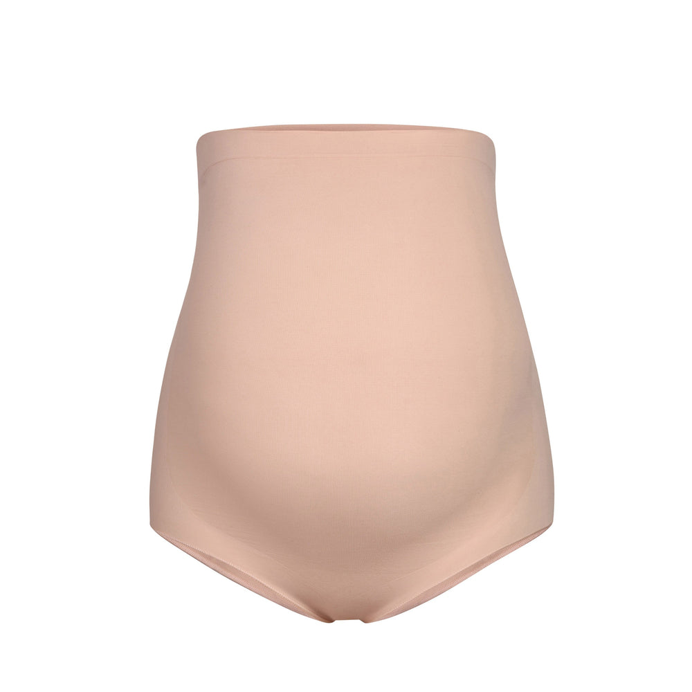 Skims MATERNITY SCULPTING HIGH WAIST BRIEF Maternity Shapewear Beige | 50XODCLMY