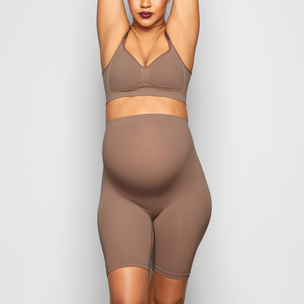 Skims MATERNITY SCULPTING SHORT MID THIGH Maternity Shapewear Abrikoos | 42TBWFYNX