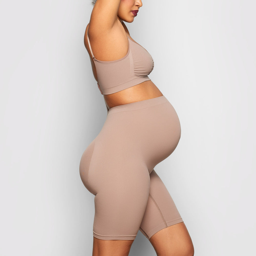 Skims MATERNITY SCULPTING SHORT MID THIGH Maternity Shapewear Bruin | 61ZGIEQBP