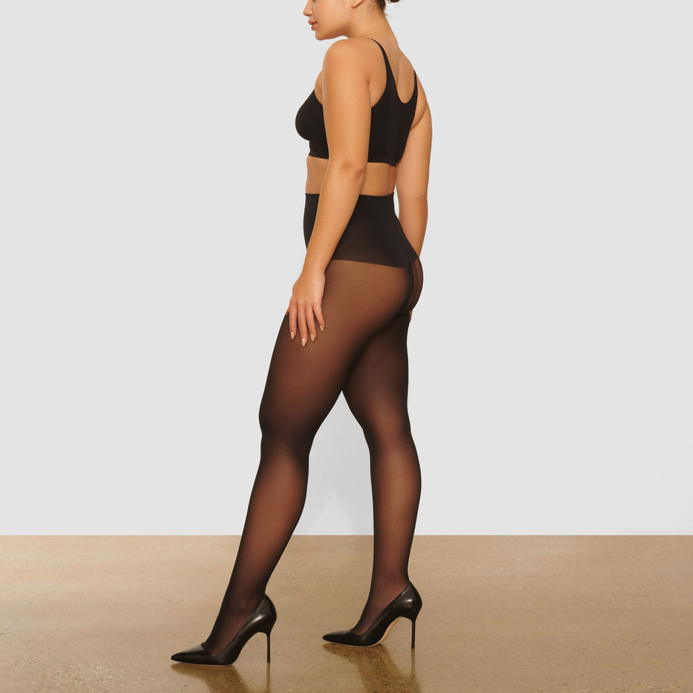Skims MID SUPPORT Tights Zwart | 72TFXCKLV
