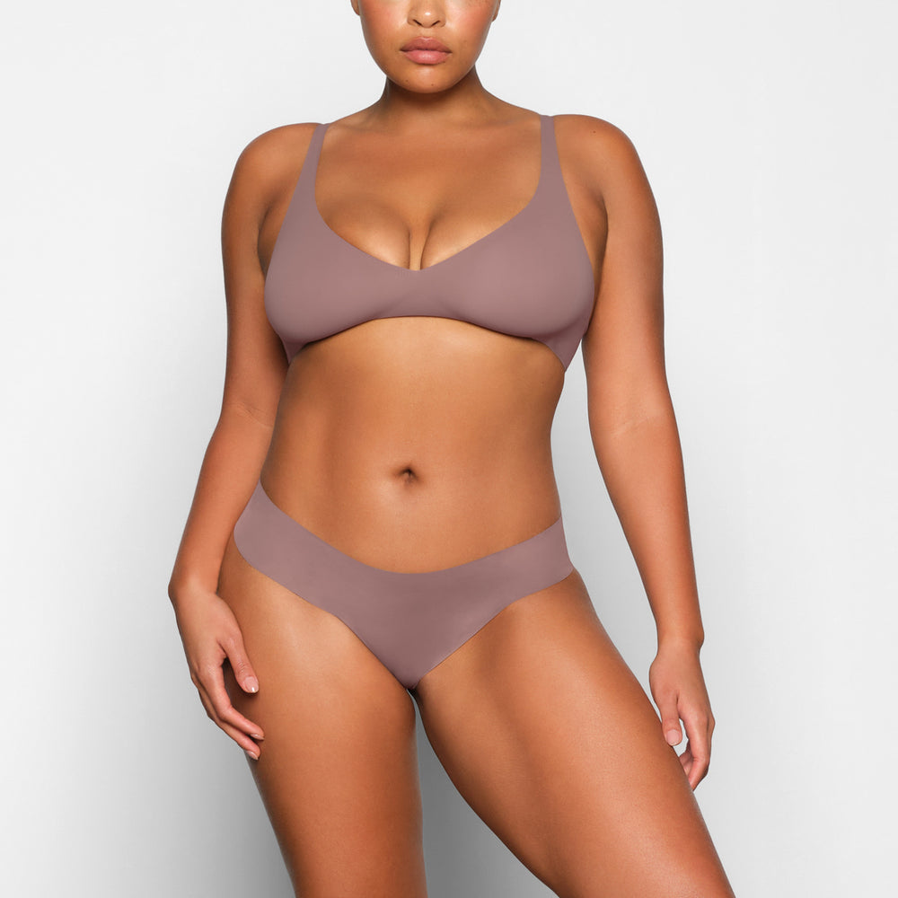 Skims NAKED Plunge Bra Bruin | 53ACXDYIF
