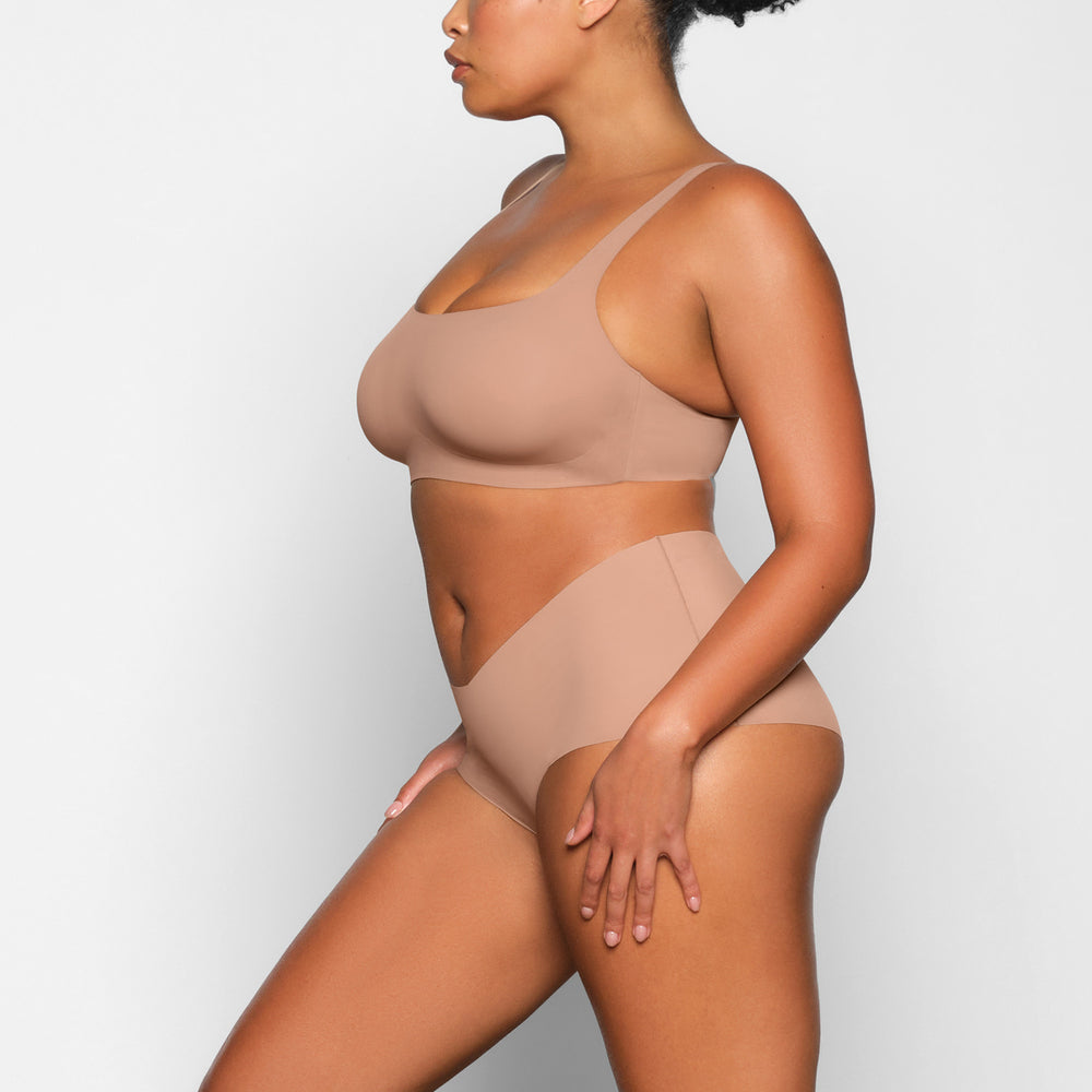 Skims NAKED Scoop Neck Bra Abrikoos | 09JFZISDV