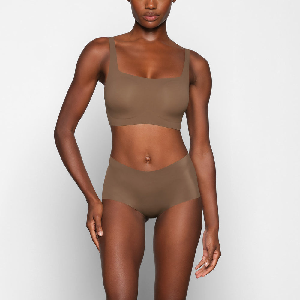 Skims NAKED Scoop Neck Bra Abrikoos | 64JVXGIEZ
