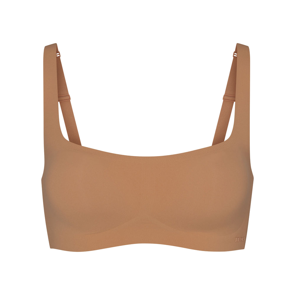 Skims NAKED Scoop Neck Bra Beige | 06WKNBUGX