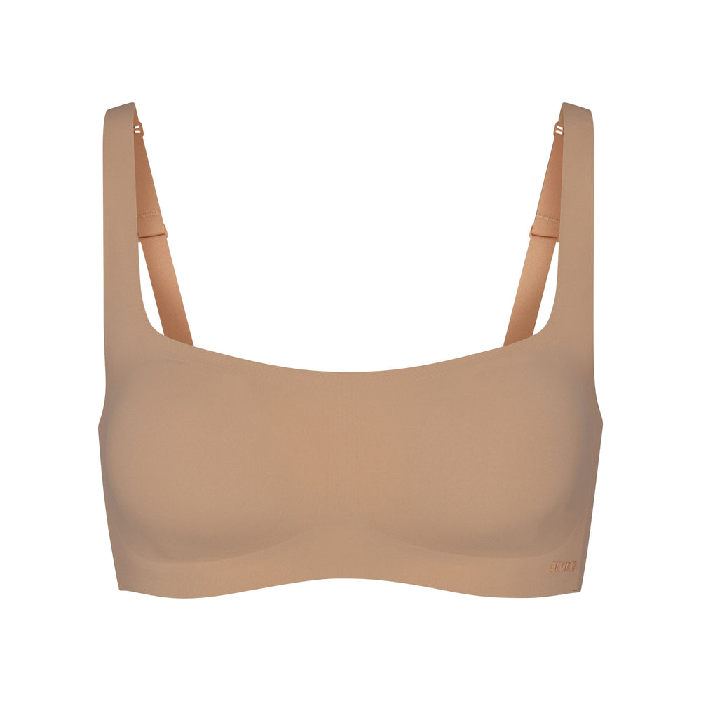 Skims NAKED Scoop Neck Bra Beige | 81ACWDXPI