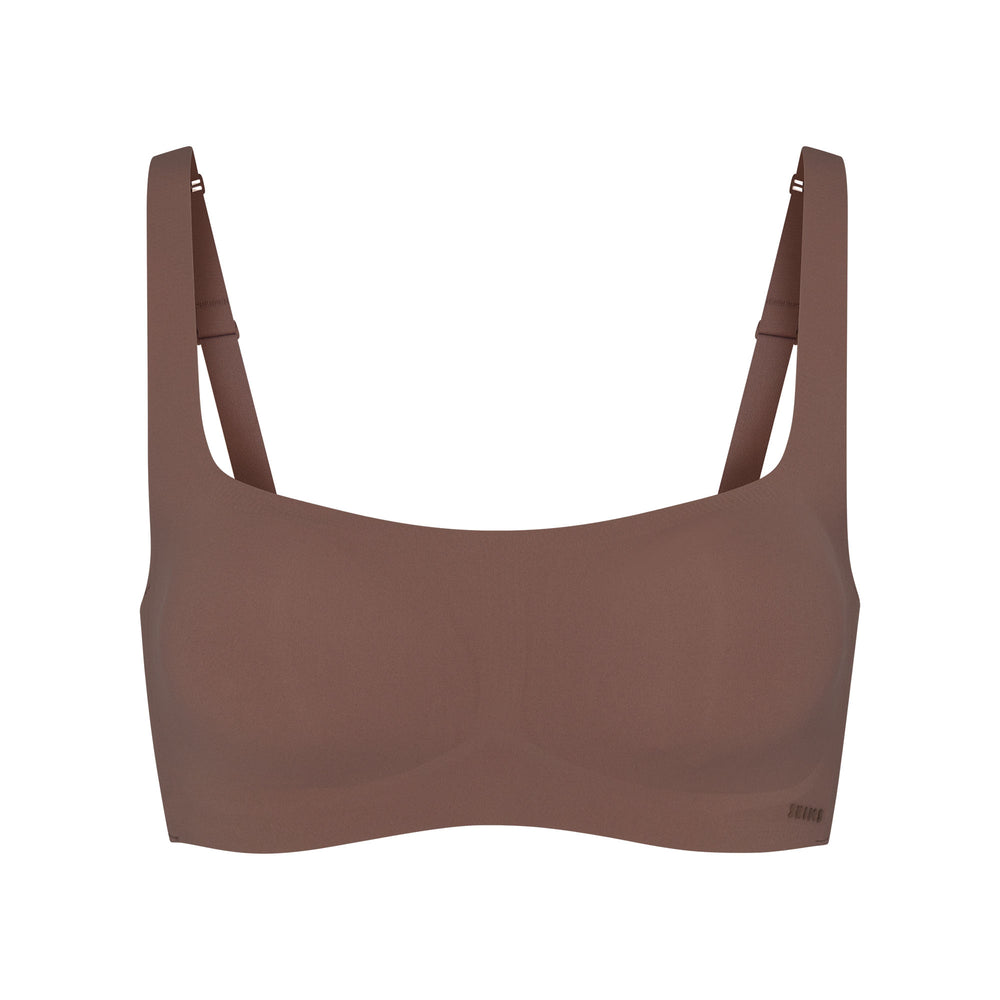 Skims NAKED Scoop Neck Bra Bruin | 29SEIBVCP