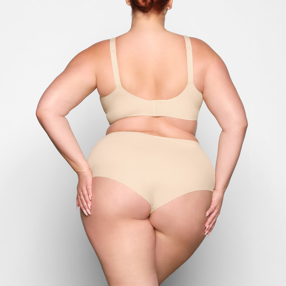 Skims NAKED Scoop Neck Bra Bruin | 31UDTGJNV