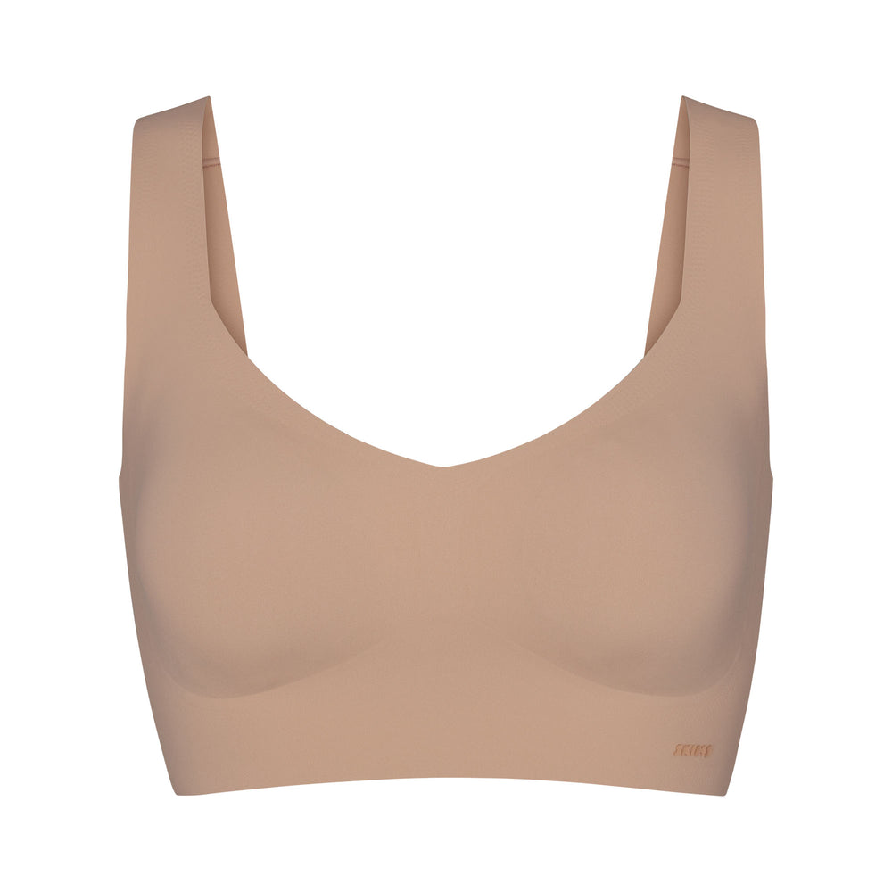 Skims NAKED TANK Plunge Bra Beige | 39FBLPSND