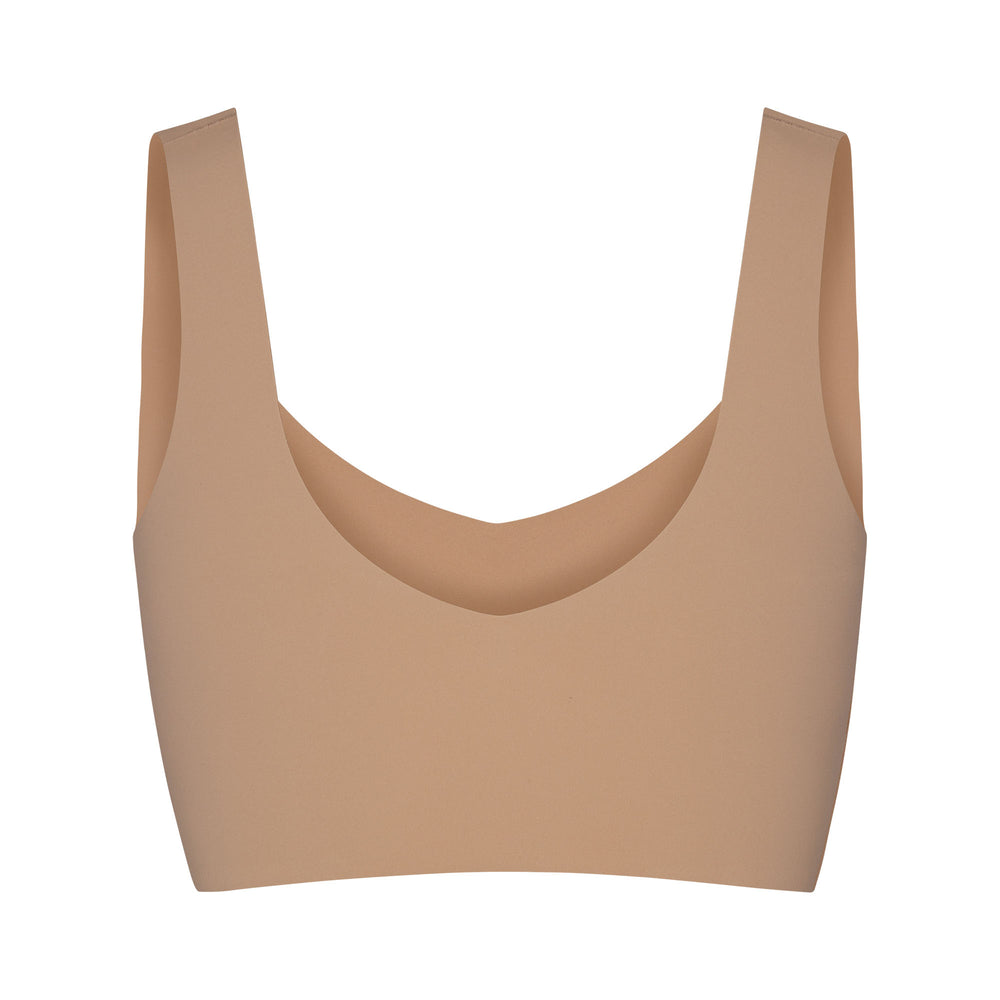 Skims NAKED TANK Plunge Bra Beige | 42RNKCLBY