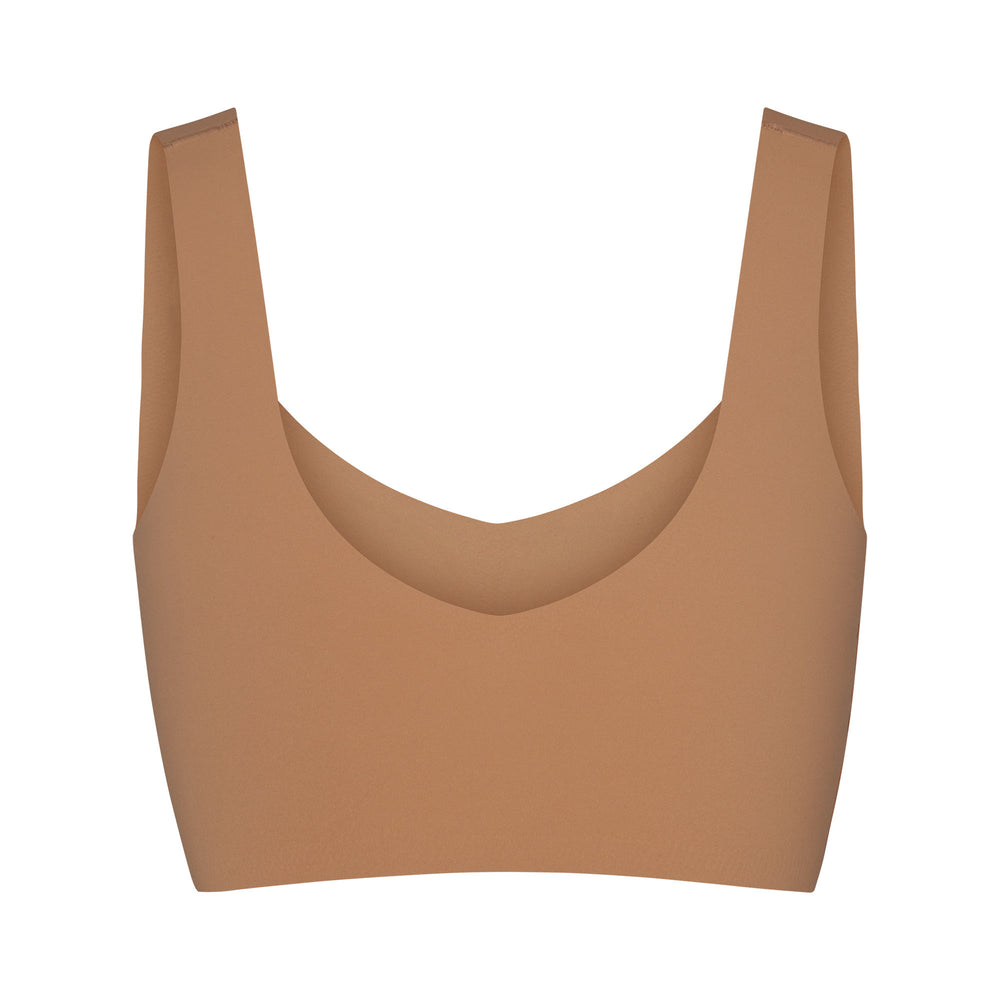 Skims NAKED TANK Plunge Bra Beige | 82XZBWKAO