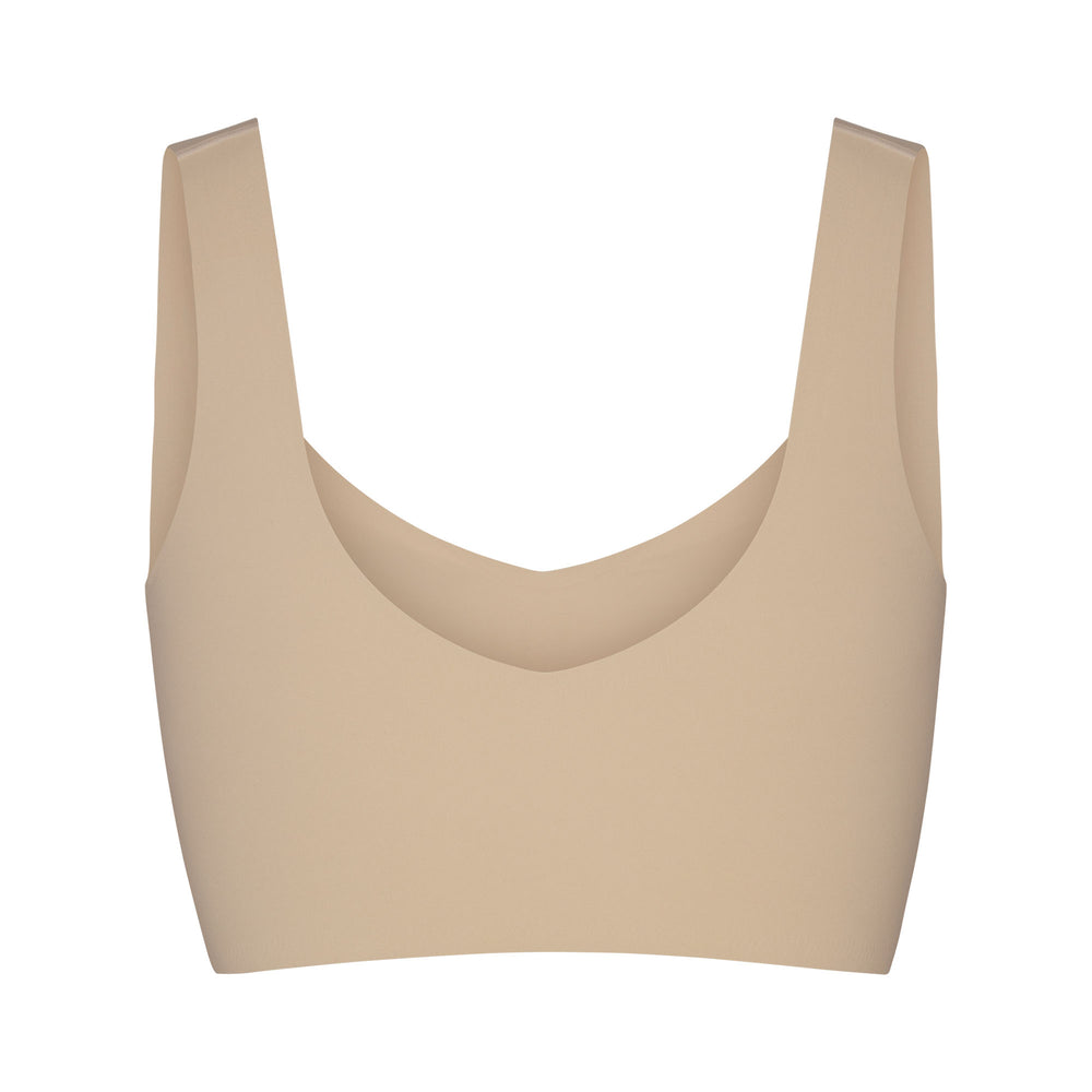 Skims NAKED TANK Plunge Bra Bruin | 40VSAJXCD