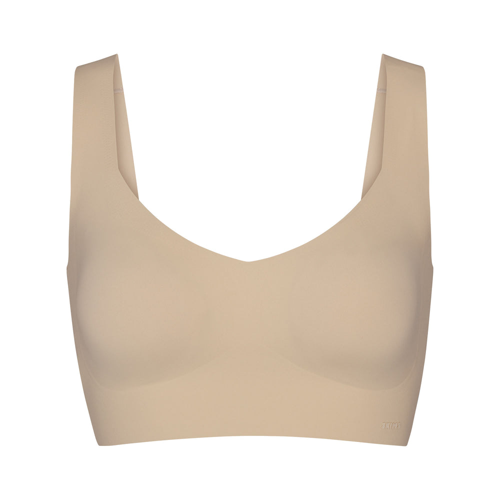 Skims NAKED TANK Plunge Bra Bruin | 40VSAJXCD