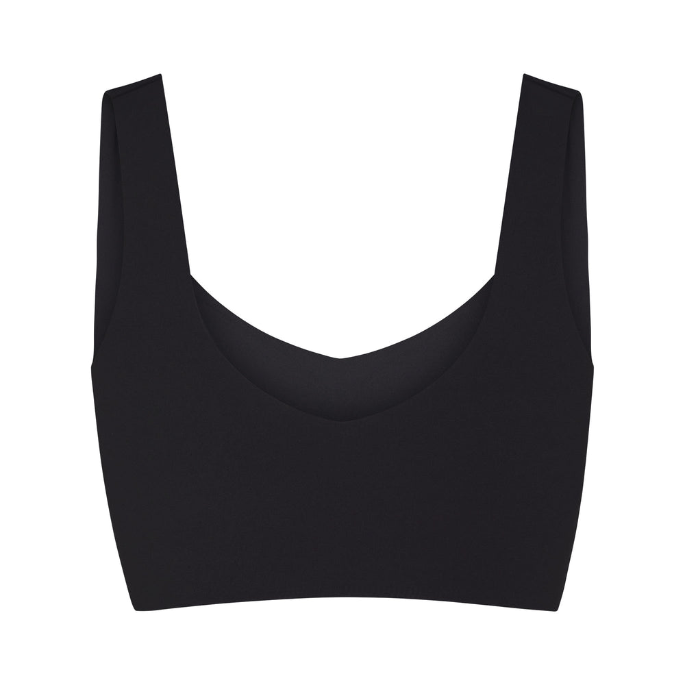 Skims NAKED TANK Plunge Bra Zwart | 16HUYLPOV