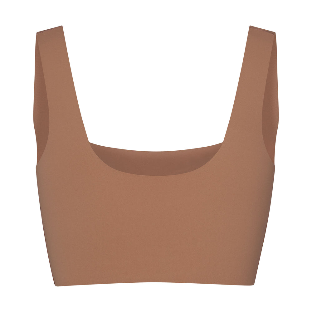 Skims NAKED TANK Scoop Neck Bra Abrikoos | 50YLQIAWK