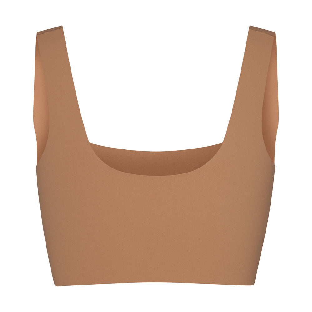 Skims NAKED TANK Scoop Neck Bra Beige | 20IOWGZTY