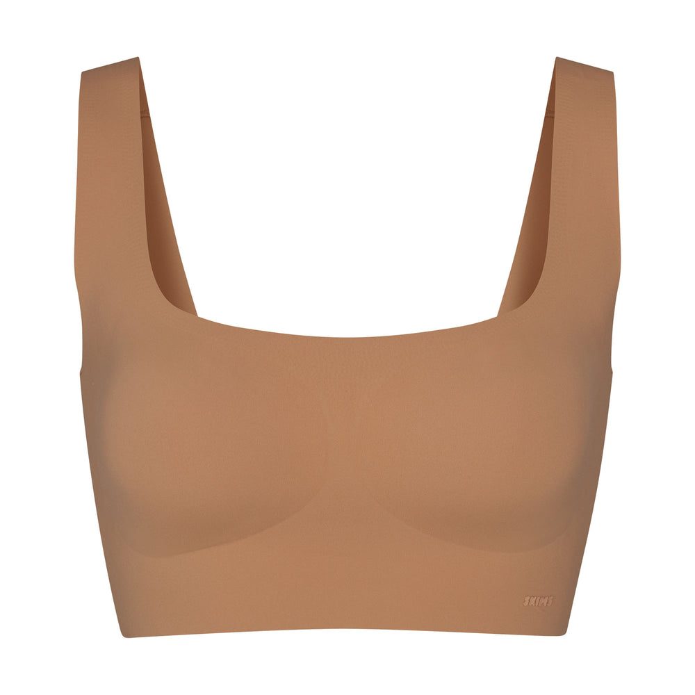 Skims NAKED TANK Scoop Neck Bra Beige | 20IOWGZTY