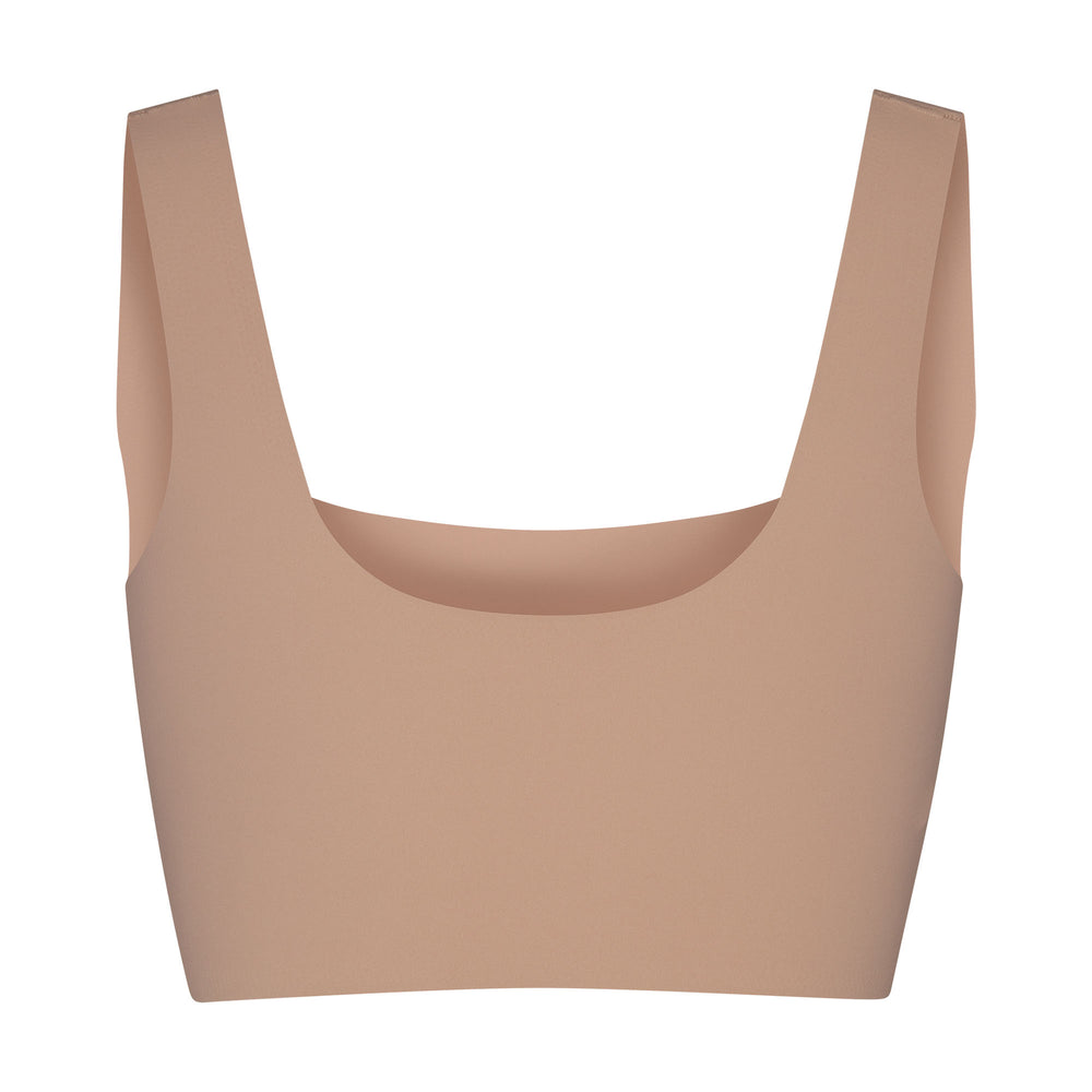 Skims NAKED TANK Scoop Neck Bra Beige | 95MCNEZKW