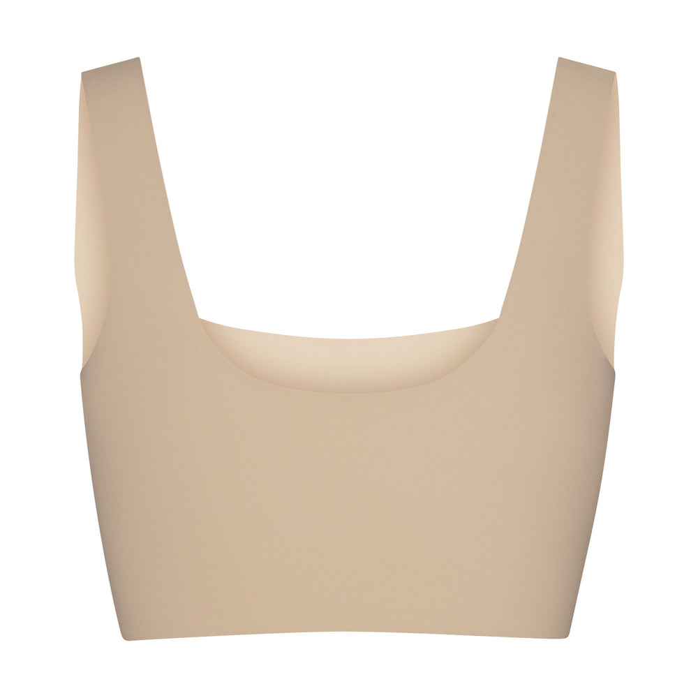 Skims NAKED TANK Scoop Neck Bra Bruin | 17FNYETDS